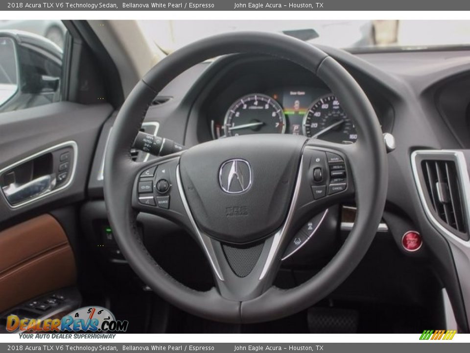 2018 Acura TLX V6 Technology Sedan Steering Wheel Photo #29