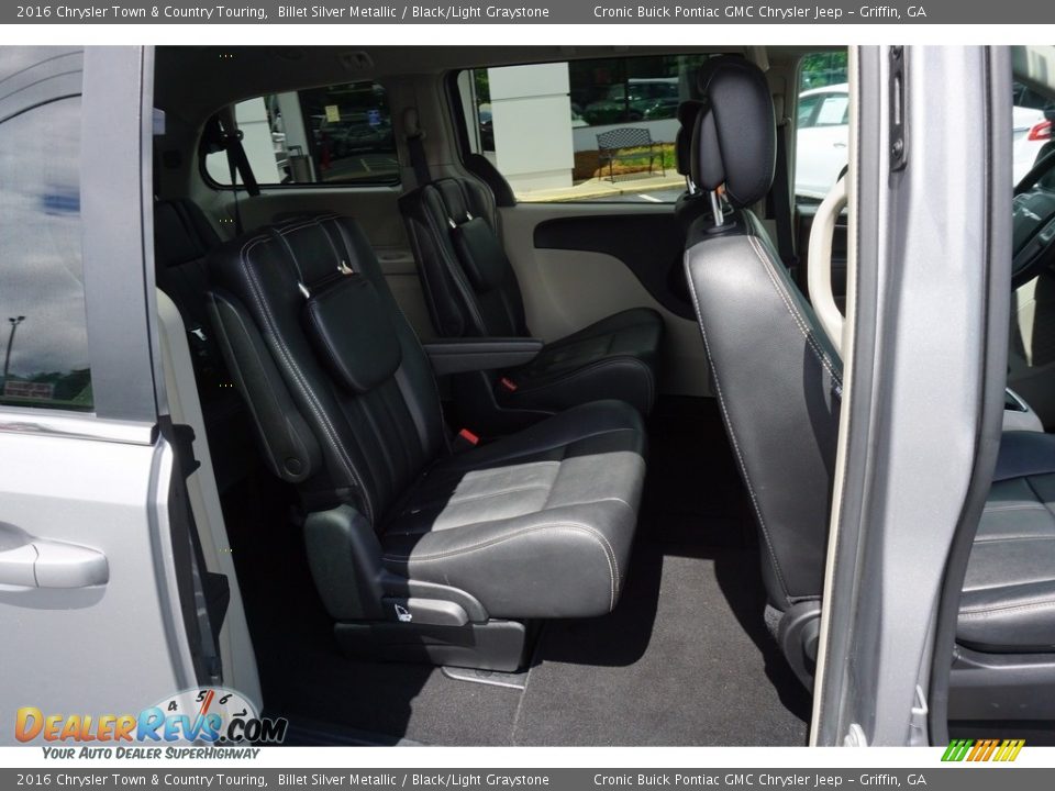 2016 Chrysler Town & Country Touring Billet Silver Metallic / Black/Light Graystone Photo #19