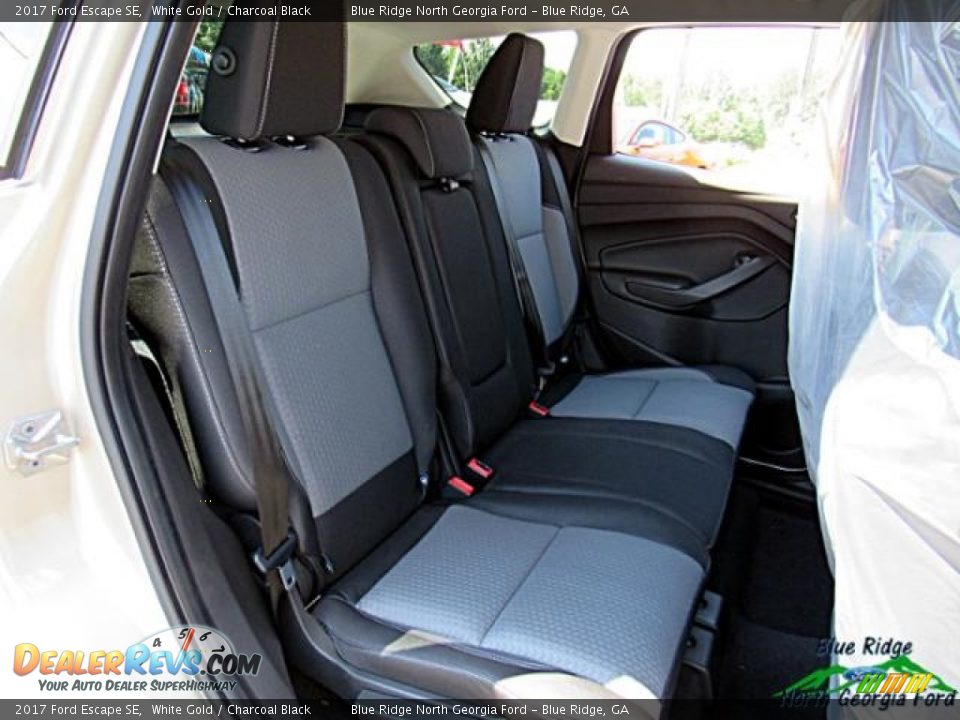 2017 Ford Escape SE White Gold / Charcoal Black Photo #14