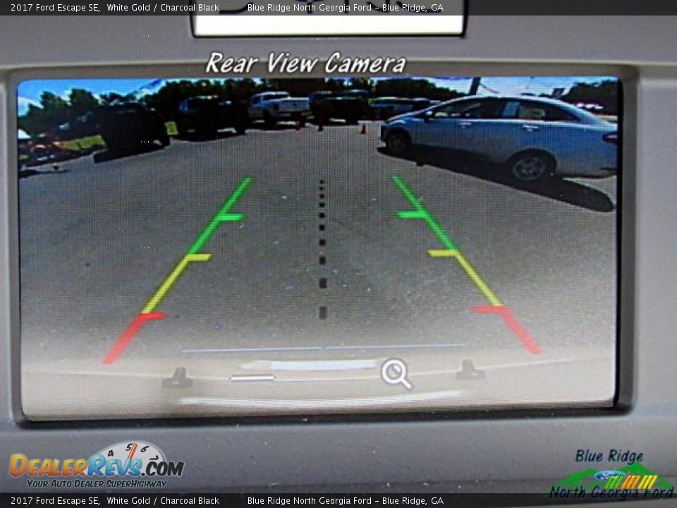2017 Ford Escape SE White Gold / Charcoal Black Photo #22