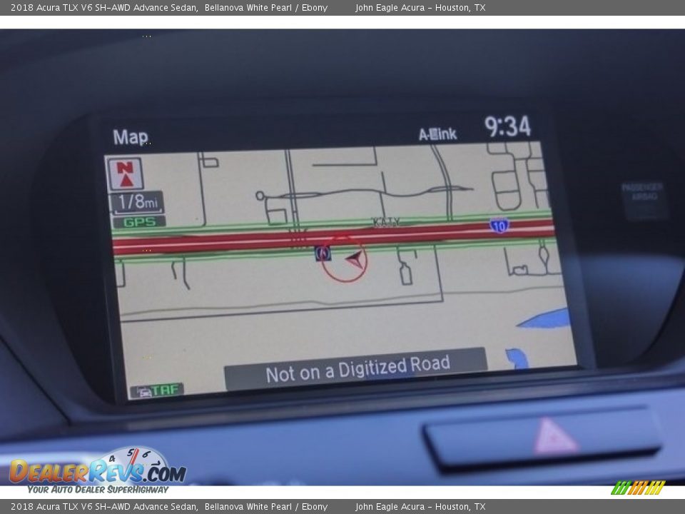 2018 Acura TLX V6 SH-AWD Advance Sedan Bellanova White Pearl / Ebony Photo #34