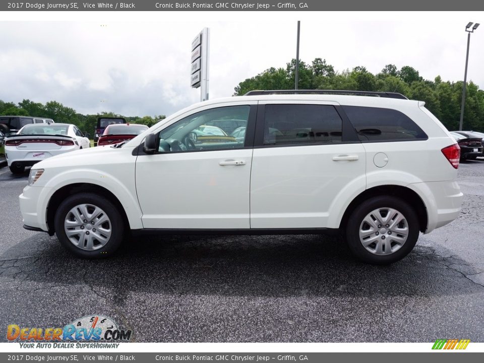2017 Dodge Journey SE Vice White / Black Photo #4