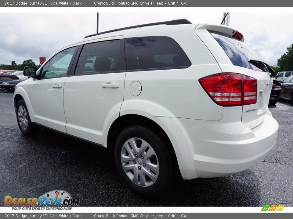 2017 Dodge Journey SE Vice White / Black Photo #5