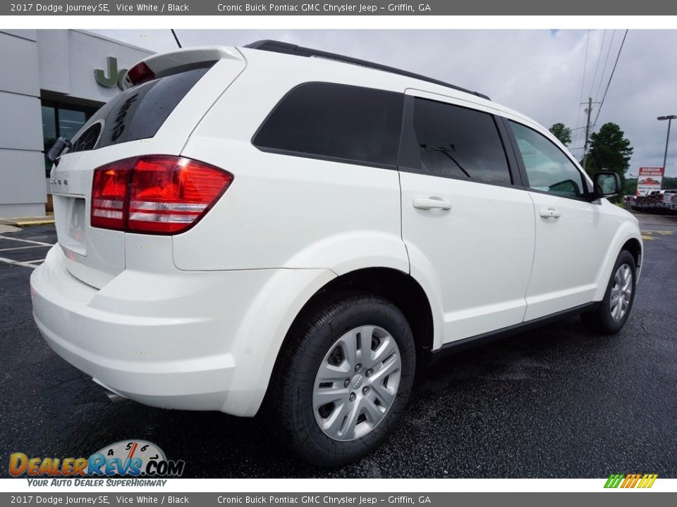 2017 Dodge Journey SE Vice White / Black Photo #7