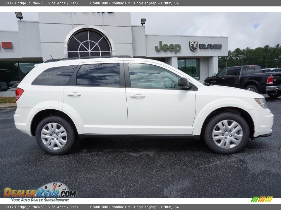 2017 Dodge Journey SE Vice White / Black Photo #8