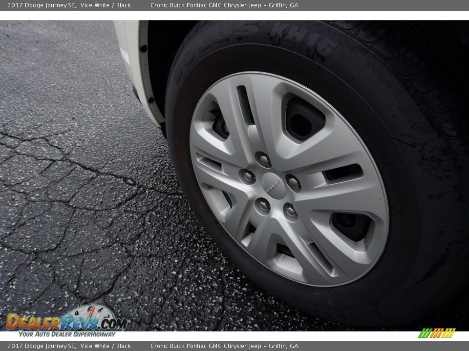 2017 Dodge Journey SE Vice White / Black Photo #11