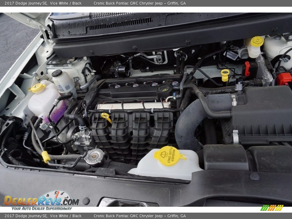 2017 Dodge Journey SE Vice White / Black Photo #12