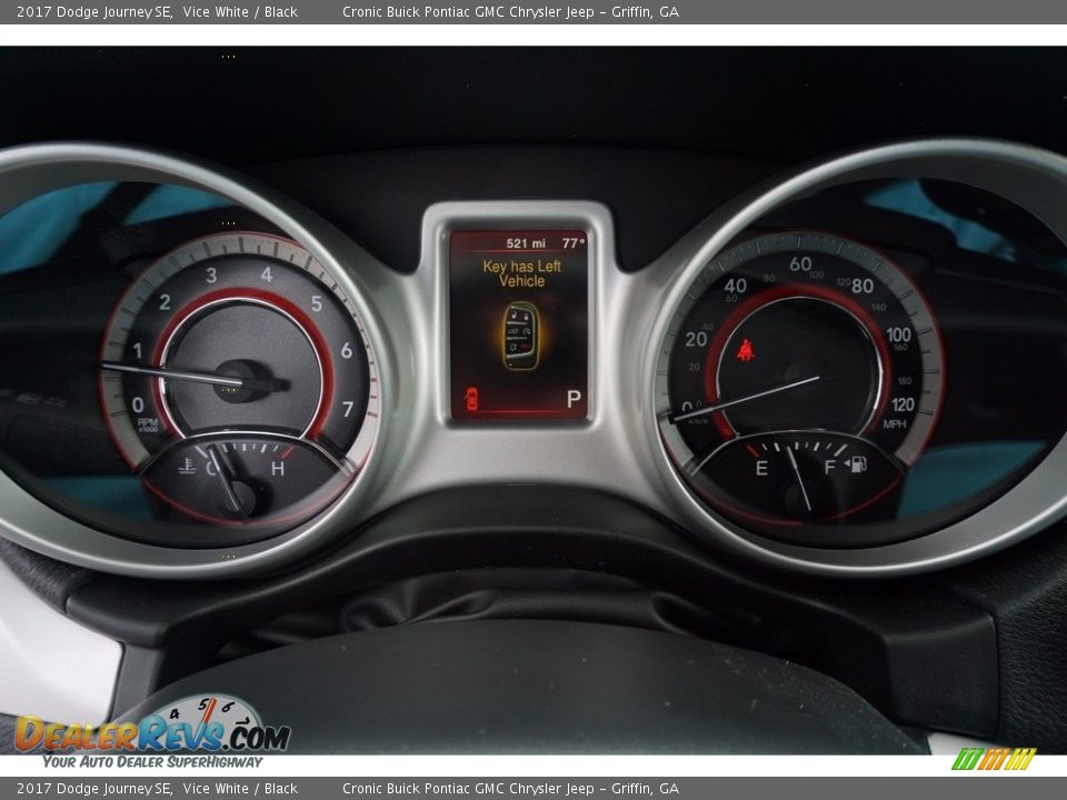 2017 Dodge Journey SE Vice White / Black Photo #13