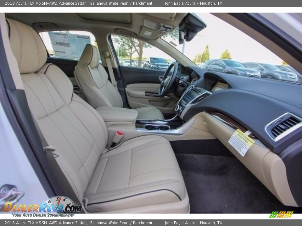 Front Seat of 2018 Acura TLX V6 SH-AWD Advance Sedan Photo #26