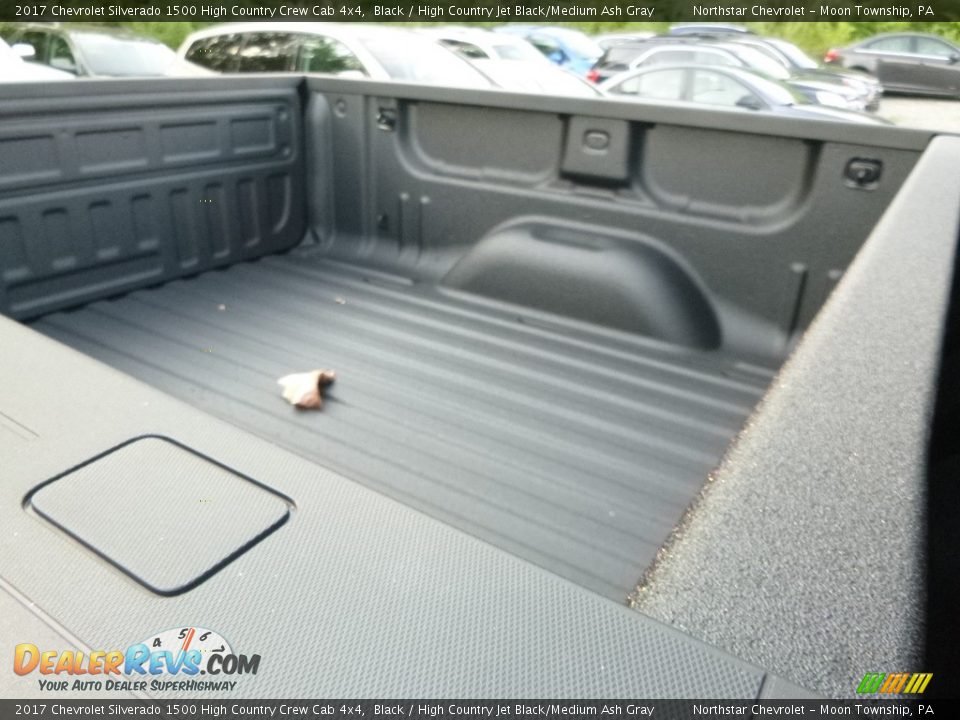 2017 Chevrolet Silverado 1500 High Country Crew Cab 4x4 Black / High Country Jet Black/Medium Ash Gray Photo #7