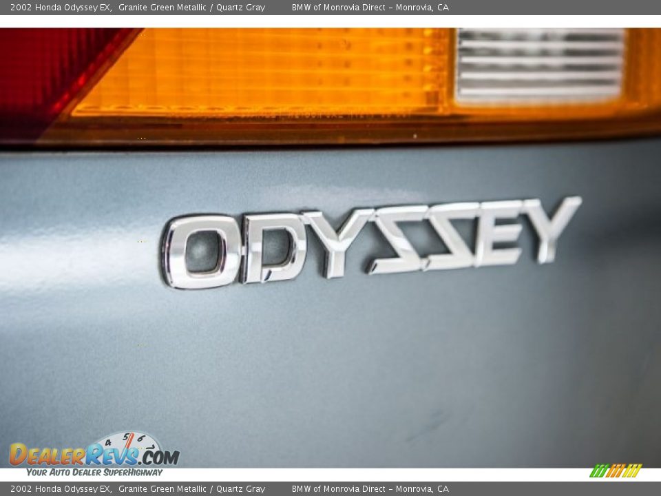 2002 Honda Odyssey EX Granite Green Metallic / Quartz Gray Photo #7