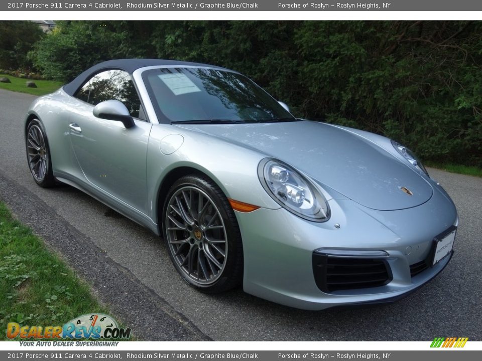 Front 3/4 View of 2017 Porsche 911 Carrera 4 Cabriolet Photo #8