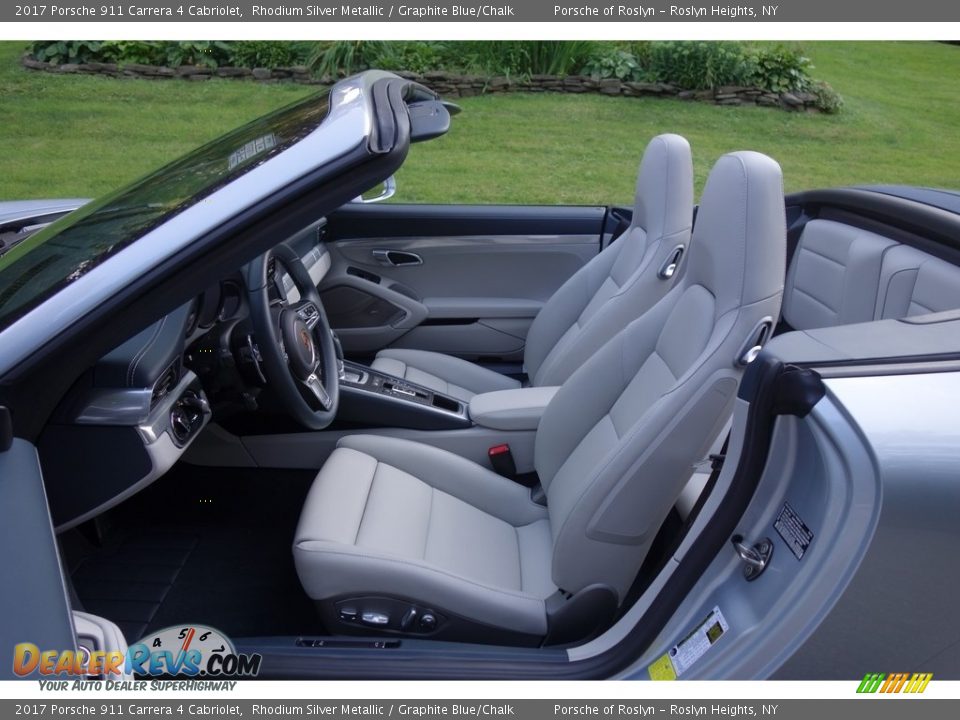 Front Seat of 2017 Porsche 911 Carrera 4 Cabriolet Photo #12