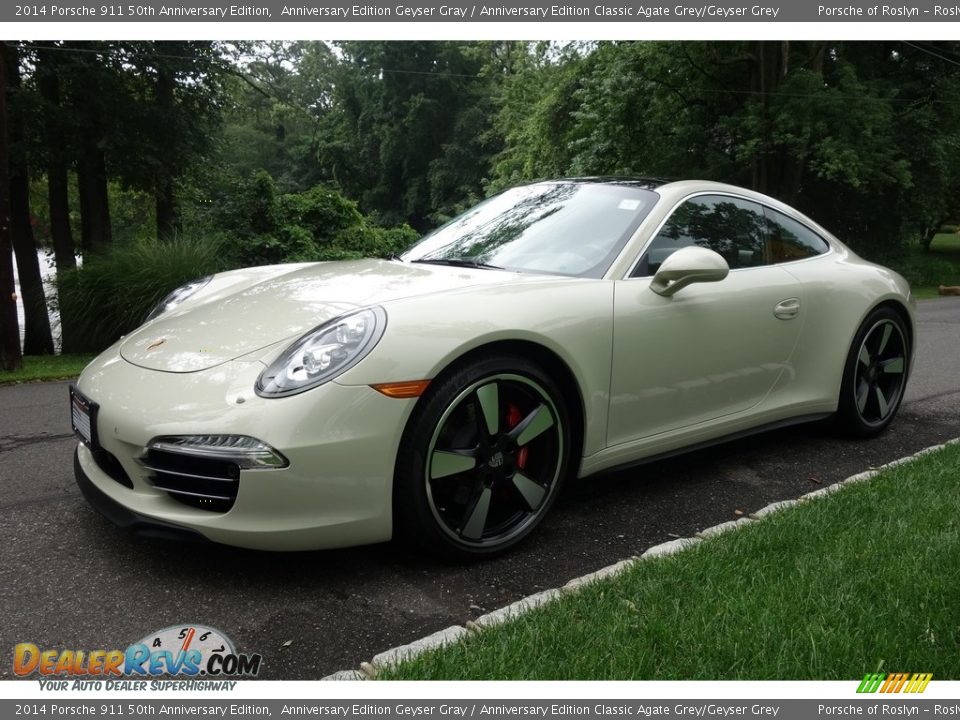 2014 Porsche 911 50th Anniversary Edition Anniversary Edition Geyser Gray / Anniversary Edition Classic Agate Grey/Geyser Grey Photo #1