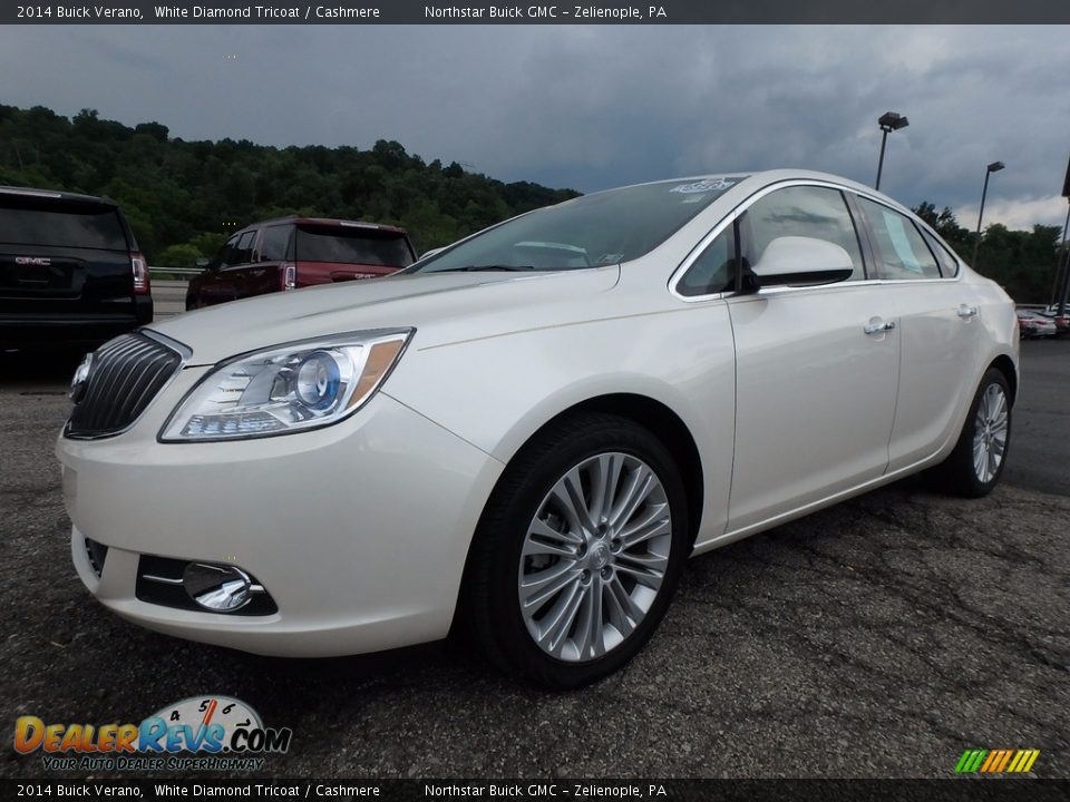 2014 Buick Verano White Diamond Tricoat / Cashmere Photo #1