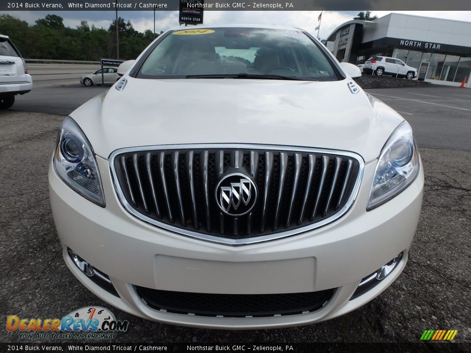 2014 Buick Verano White Diamond Tricoat / Cashmere Photo #3