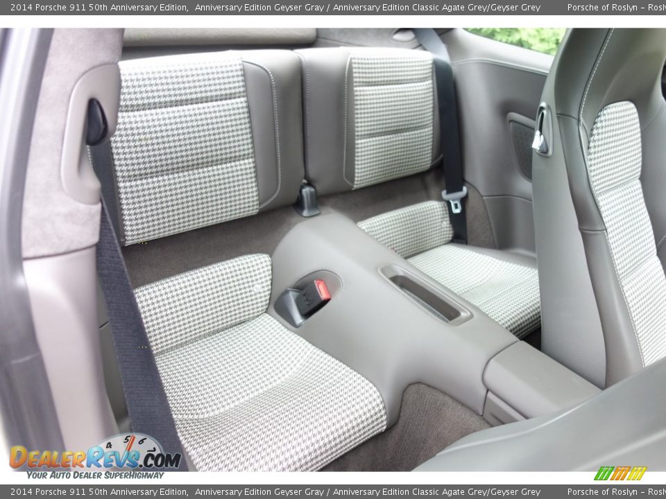 2014 Porsche 911 50th Anniversary Edition Anniversary Edition Geyser Gray / Anniversary Edition Classic Agate Grey/Geyser Grey Photo #17