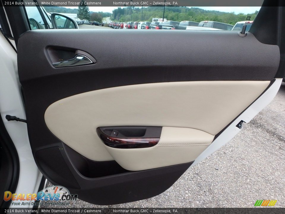 2014 Buick Verano White Diamond Tricoat / Cashmere Photo #8