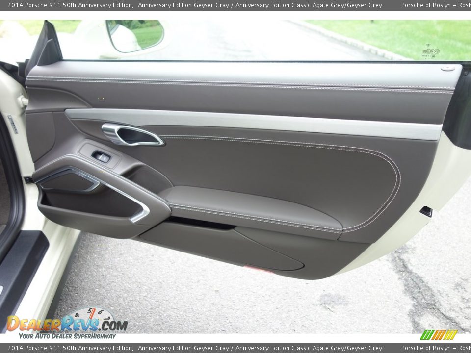 2014 Porsche 911 50th Anniversary Edition Anniversary Edition Geyser Gray / Anniversary Edition Classic Agate Grey/Geyser Grey Photo #18