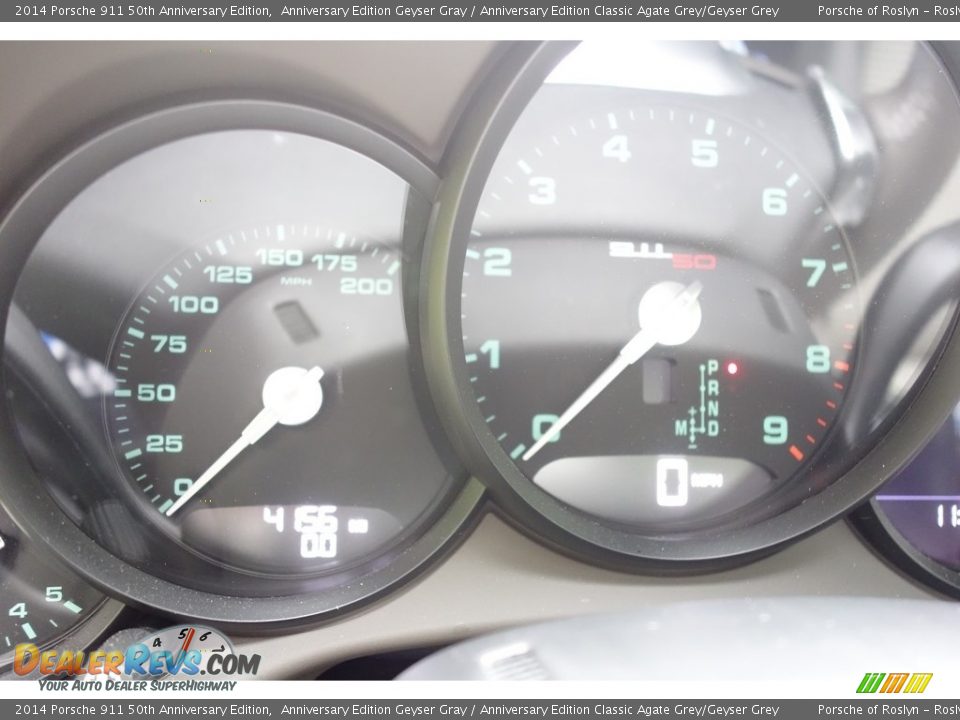 2014 Porsche 911 50th Anniversary Edition Anniversary Edition Geyser Gray / Anniversary Edition Classic Agate Grey/Geyser Grey Photo #24