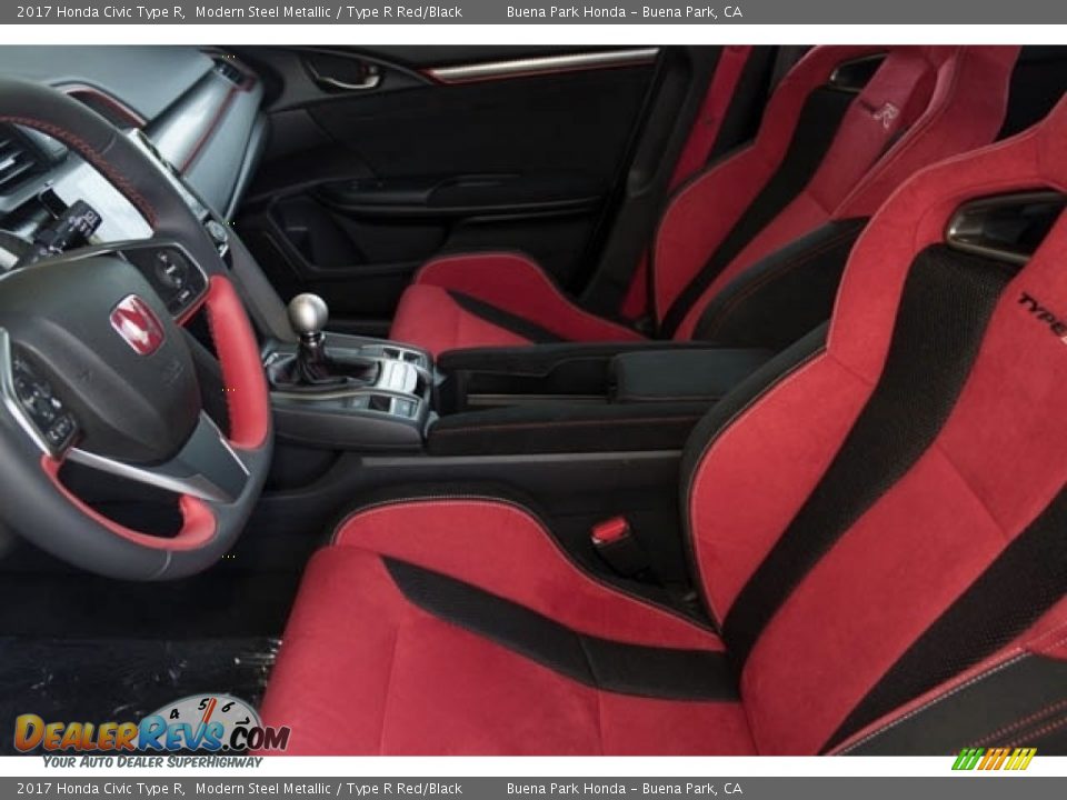 Front Seat of 2017 Honda Civic Type R Photo #7