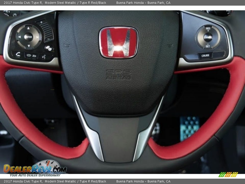 2017 Honda Civic Type R Steering Wheel Photo #8