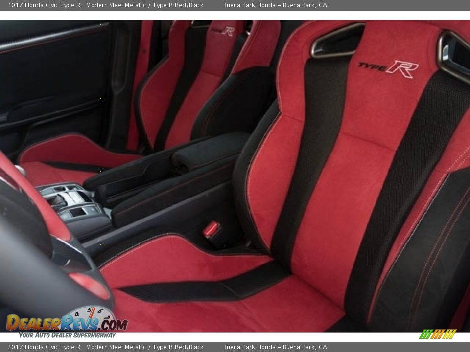 2017 Honda Civic Type R Modern Steel Metallic / Type R Red/Black Photo #9