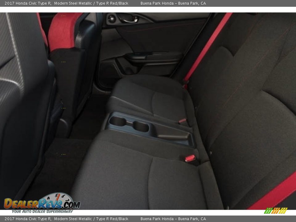 2017 Honda Civic Type R Modern Steel Metallic / Type R Red/Black Photo #10