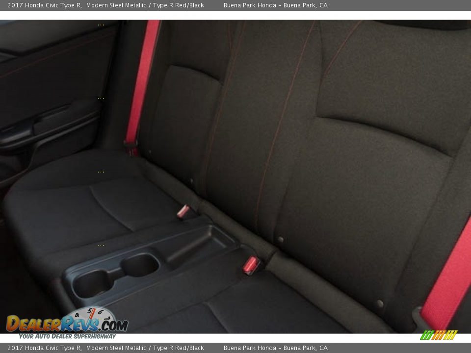 2017 Honda Civic Type R Modern Steel Metallic / Type R Red/Black Photo #12