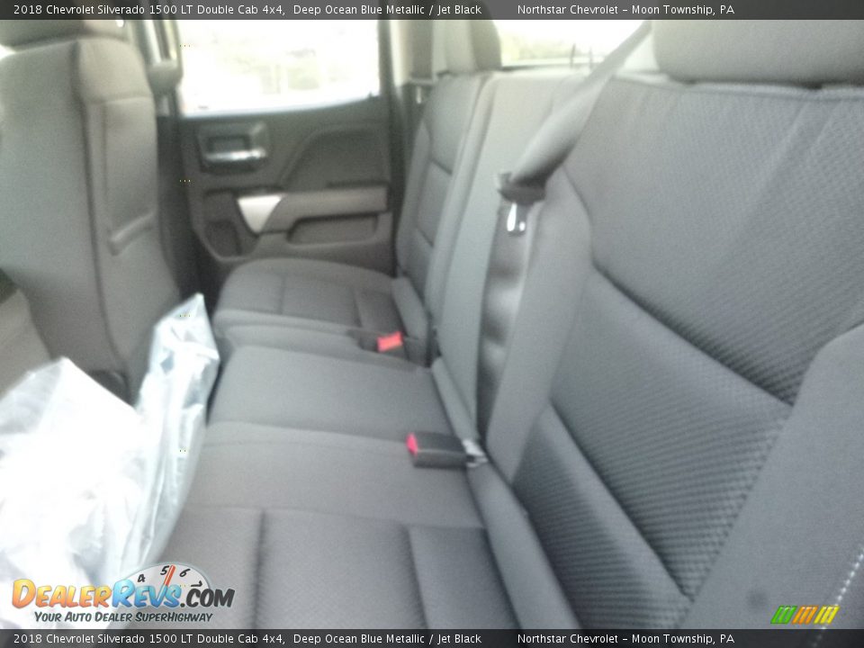 2018 Chevrolet Silverado 1500 LT Double Cab 4x4 Deep Ocean Blue Metallic / Jet Black Photo #14