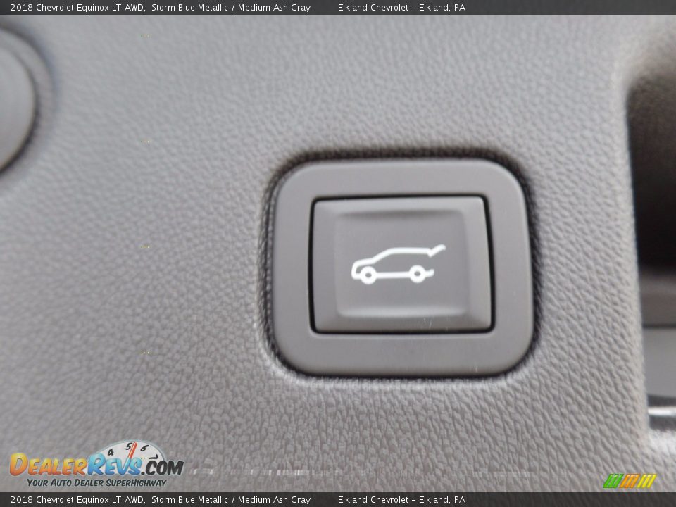 2018 Chevrolet Equinox LT AWD Storm Blue Metallic / Medium Ash Gray Photo #11