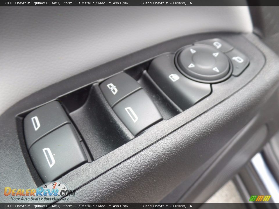2018 Chevrolet Equinox LT AWD Storm Blue Metallic / Medium Ash Gray Photo #20