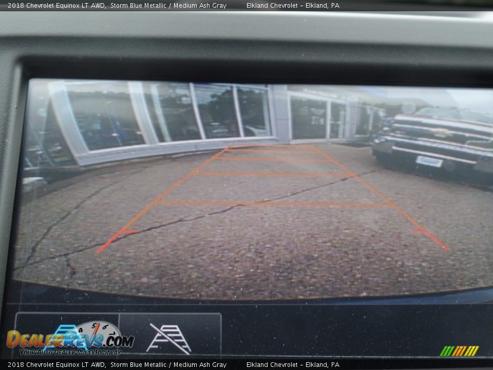2018 Chevrolet Equinox LT AWD Storm Blue Metallic / Medium Ash Gray Photo #30