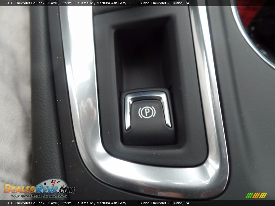 2018 Chevrolet Equinox LT AWD Storm Blue Metallic / Medium Ash Gray Photo #36