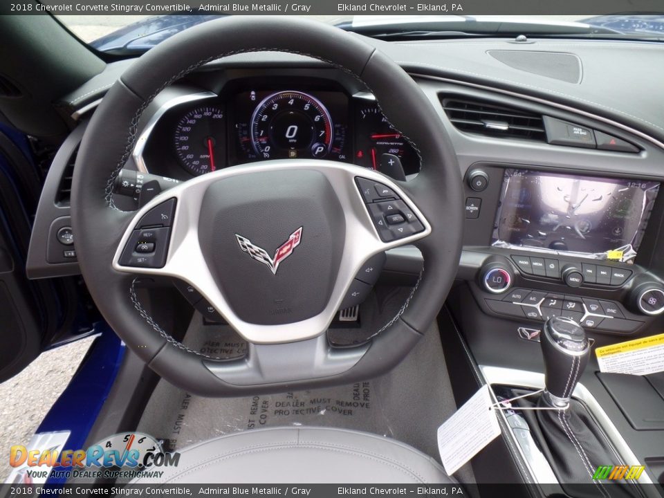 2018 Chevrolet Corvette Stingray Convertible Steering Wheel Photo #31