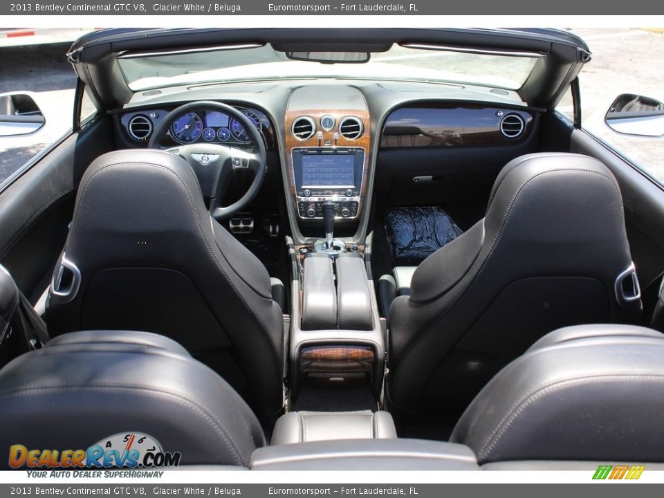 2013 Bentley Continental GTC V8 Glacier White / Beluga Photo #4