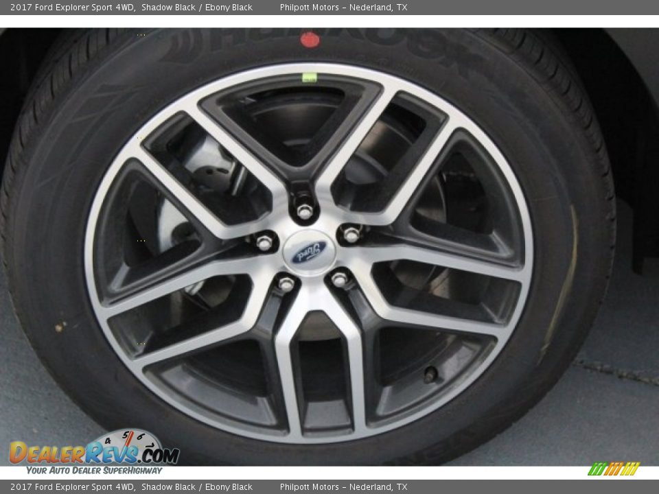 2017 Ford Explorer Sport 4WD Shadow Black / Ebony Black Photo #5