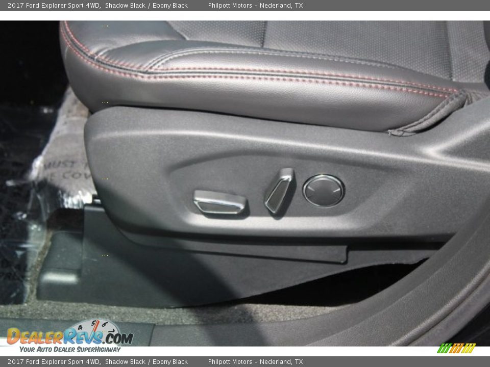 2017 Ford Explorer Sport 4WD Shadow Black / Ebony Black Photo #12