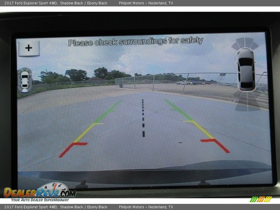 2017 Ford Explorer Sport 4WD Shadow Black / Ebony Black Photo #14
