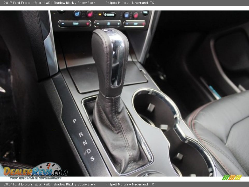 2017 Ford Explorer Sport 4WD Shadow Black / Ebony Black Photo #17