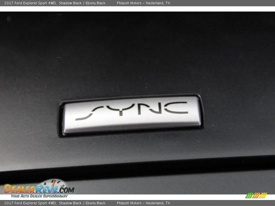 2017 Ford Explorer Sport 4WD Shadow Black / Ebony Black Photo #18