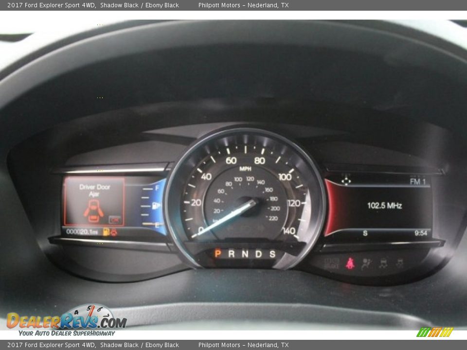 2017 Ford Explorer Sport 4WD Shadow Black / Ebony Black Photo #21