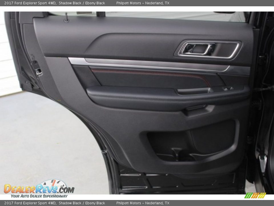 2017 Ford Explorer Sport 4WD Shadow Black / Ebony Black Photo #23