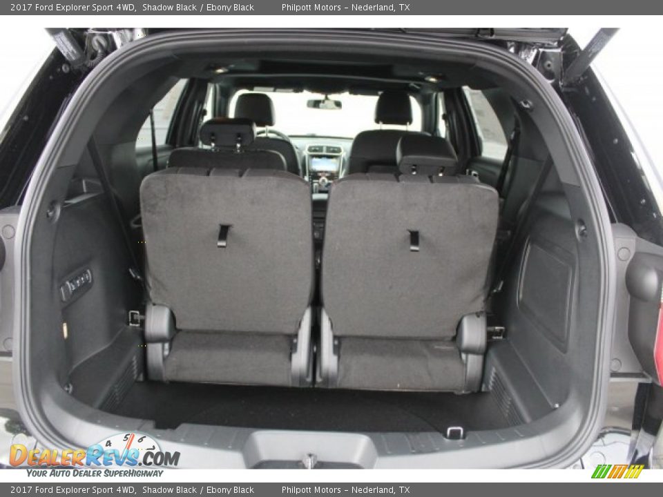 2017 Ford Explorer Sport 4WD Shadow Black / Ebony Black Photo #29