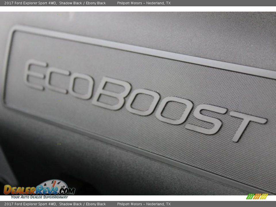 2017 Ford Explorer Sport 4WD Shadow Black / Ebony Black Photo #32
