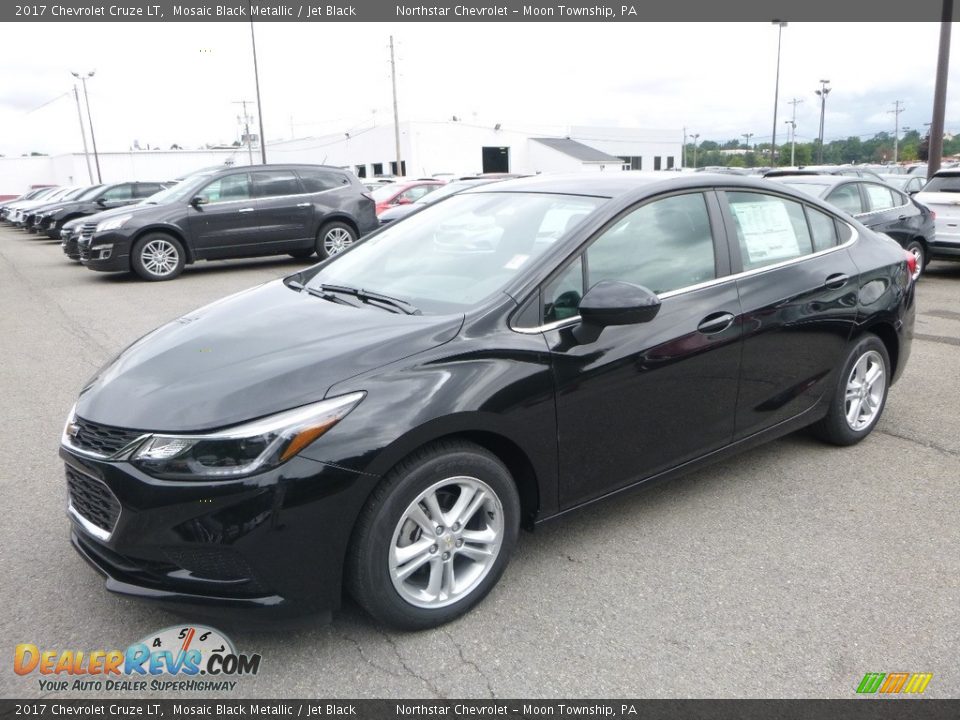 2017 Chevrolet Cruze LT Mosaic Black Metallic / Jet Black Photo #1