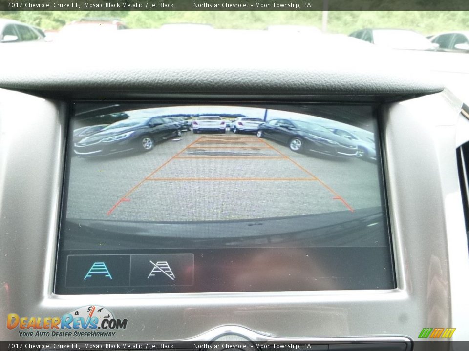 2017 Chevrolet Cruze LT Mosaic Black Metallic / Jet Black Photo #19