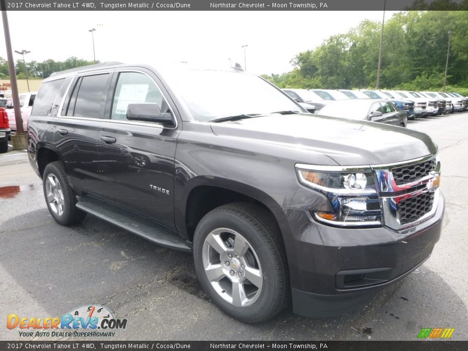 2017 Chevrolet Tahoe LT 4WD Tungsten Metallic / Cocoa/Dune Photo #7