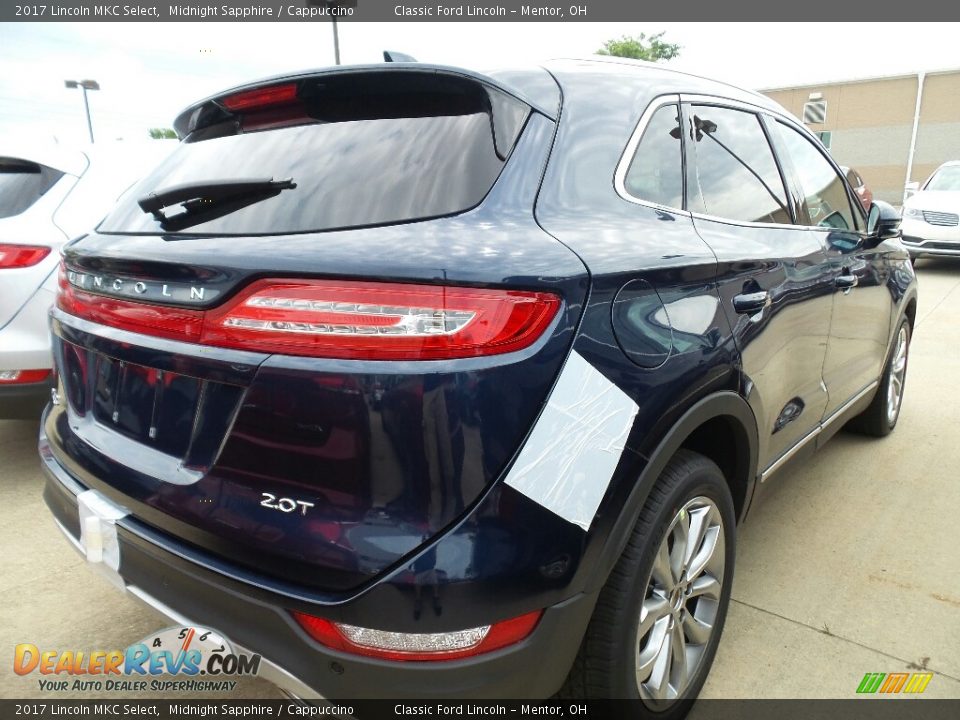 2017 Lincoln MKC Select Midnight Sapphire / Cappuccino Photo #3