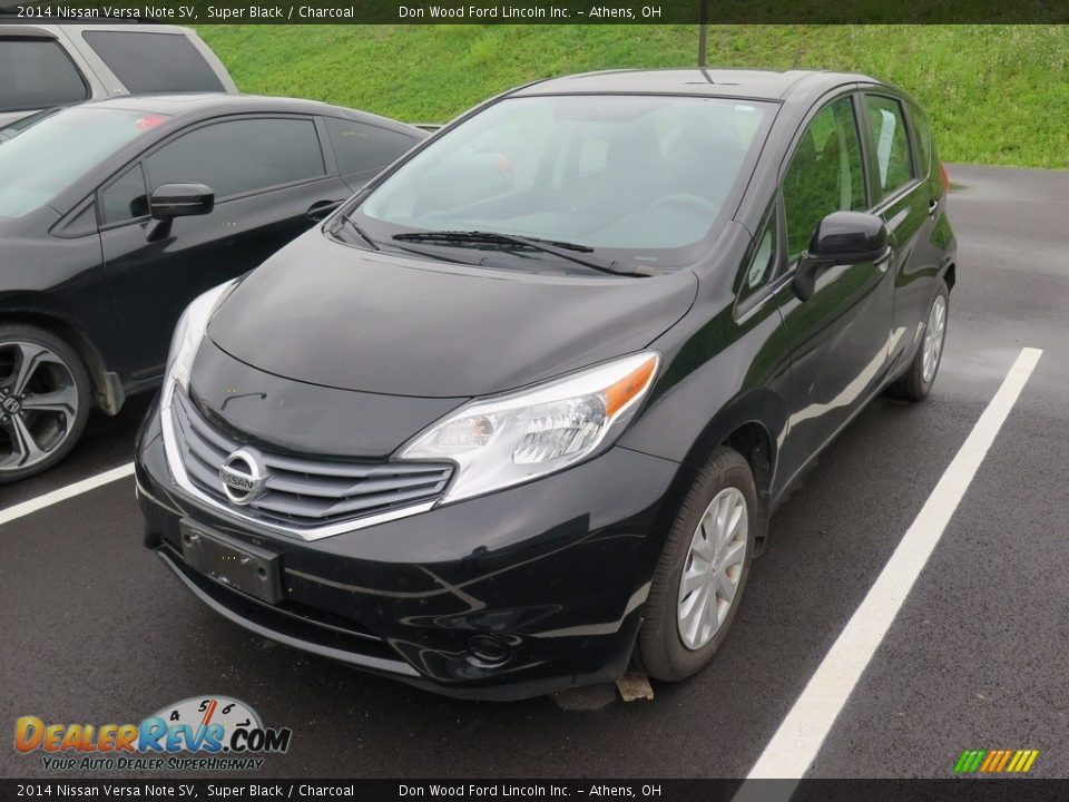 2014 Nissan Versa Note SV Super Black / Charcoal Photo #3